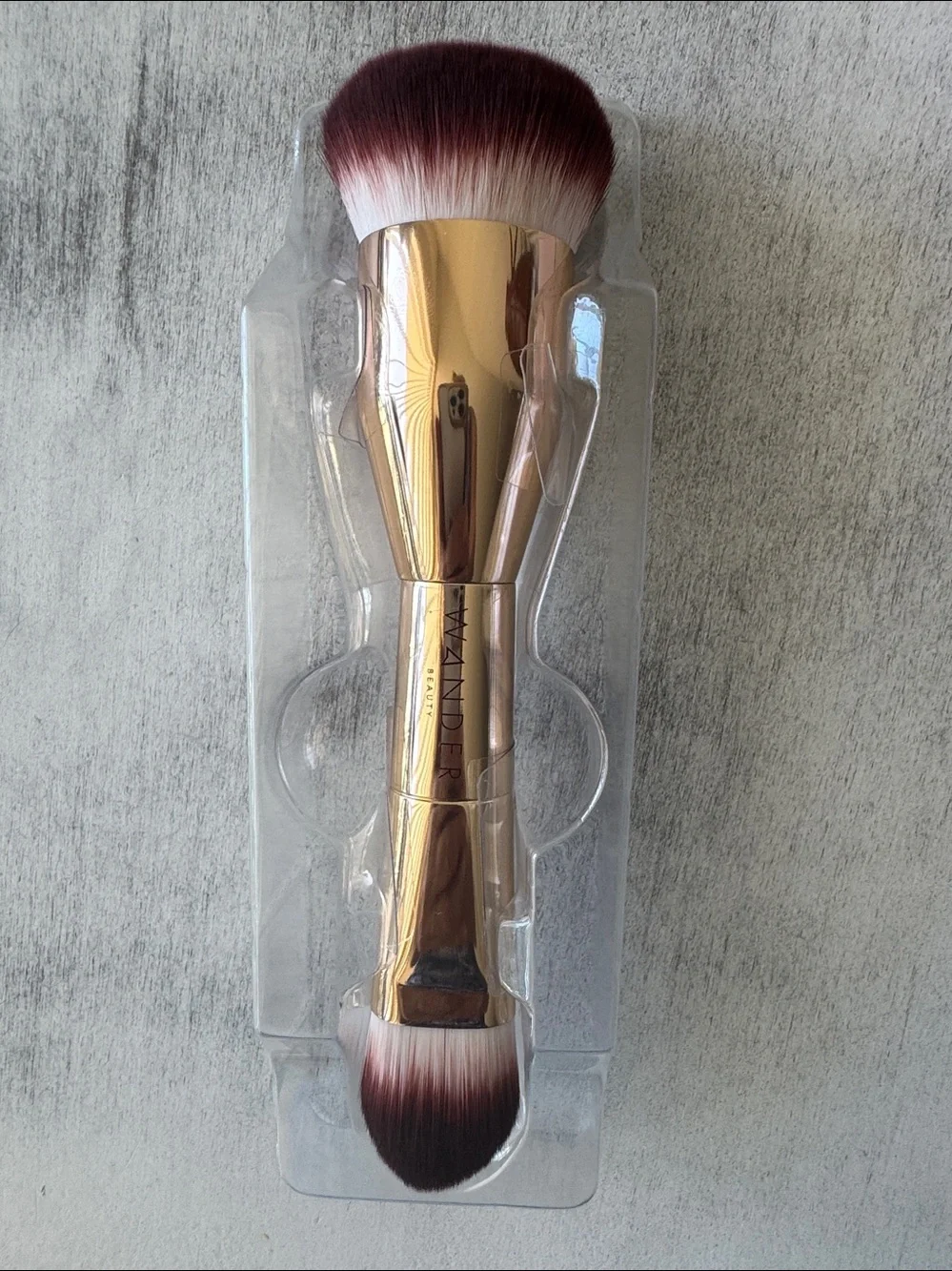 Wander Beauty Dual-Ended Foundations Makeup Brush NIB